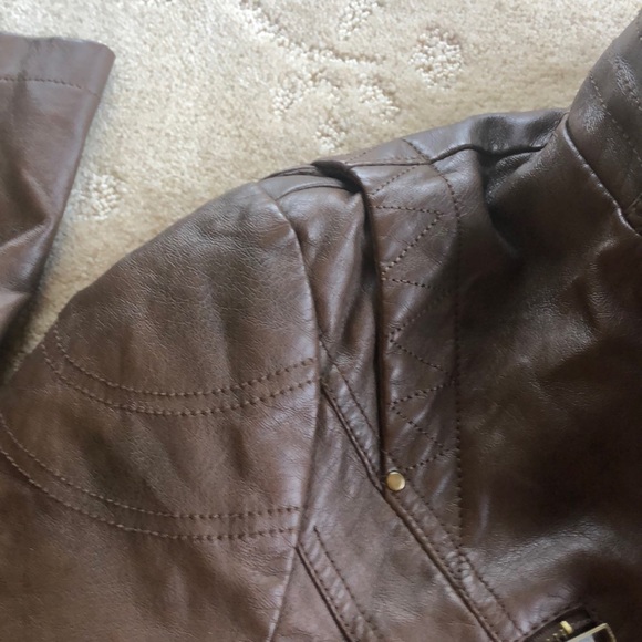Brown Jacket bearly worn! - Picture 5 of 5